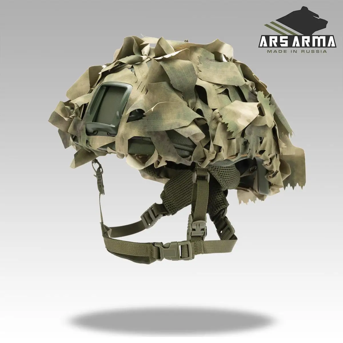 Cubierta casco Airsoft 3D Anti IR para caza y juego táctico - imagen 2