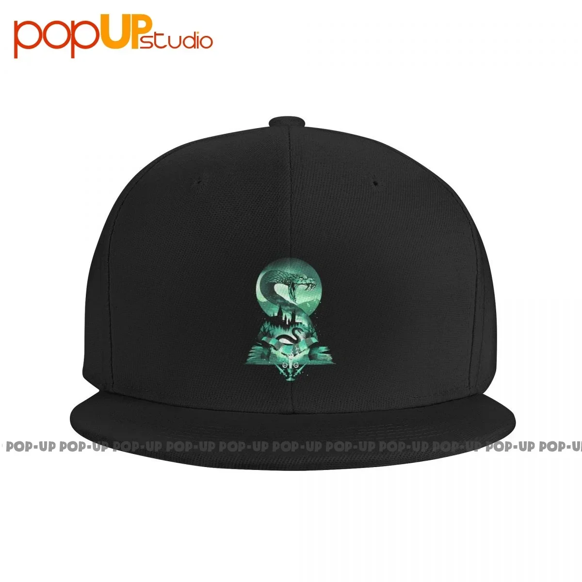 

Retro House Of Slytherin Viper Snapback Cap Classic High Quality Baseball Caps