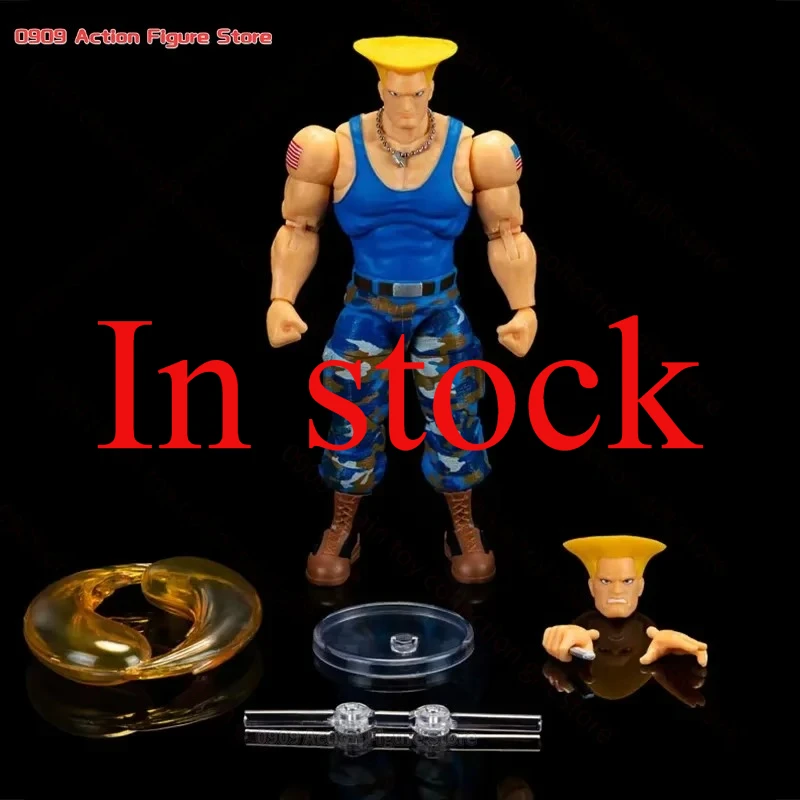 

Original Jada Toys Street Fighter 1/12 Guile Player 2 In Stock Anime Action Collection Figures Model Toys