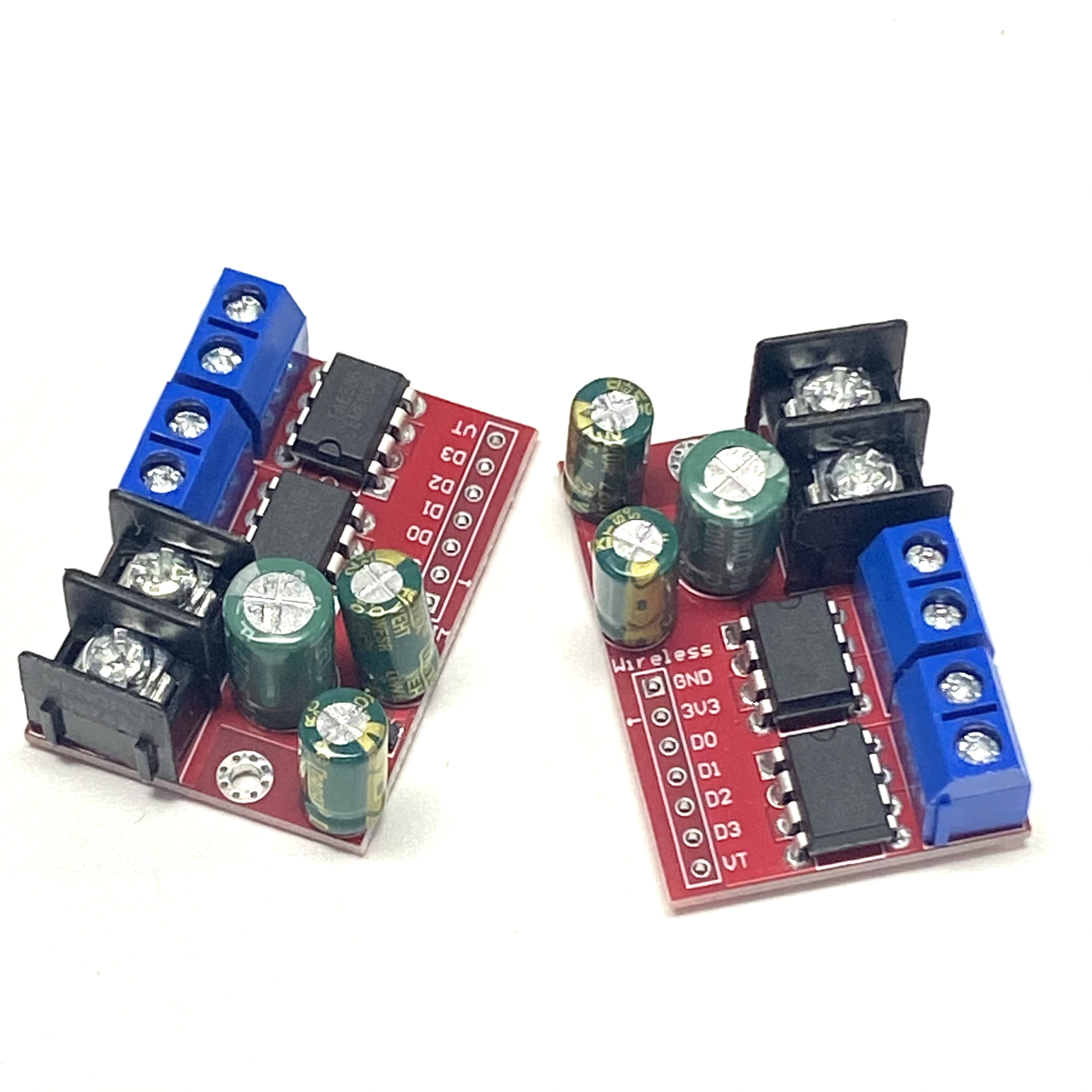 L298N 5A dual DC motor drive module everse PWM speed regulation can be controlled by remote control  double H bridge super 5AD