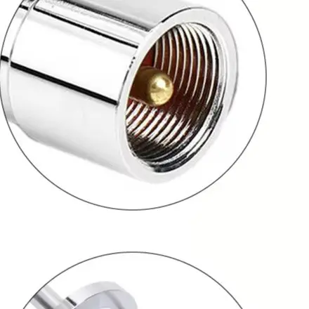 /Dual /Band /145 435MHz Car Radio Antenna 3.5dBi Gain Stainless Steel Mobile Receiver For UHF VHF Two Way Radio Communication To