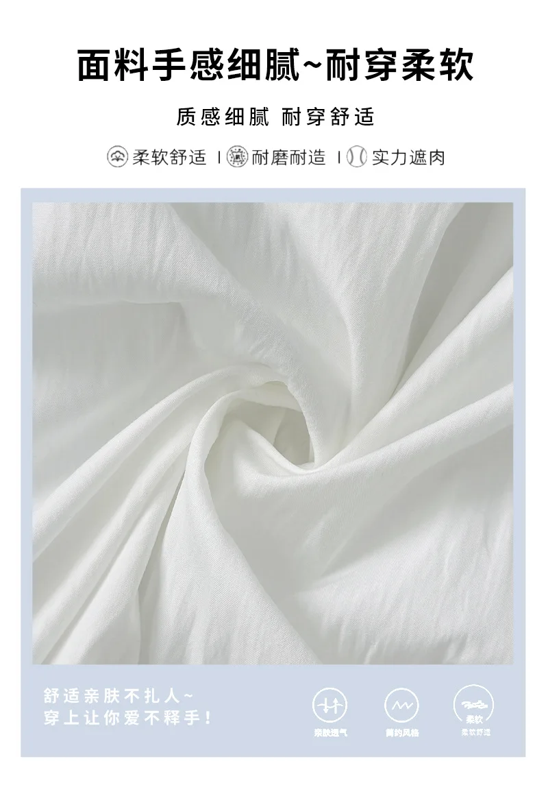 Women's Oversized High Waist Wide Leg Pants Spring Summer Solid Color Casual Cropped Pants Woman Loose Puffy Lantern Trousers