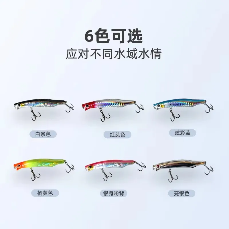 غرق البلمة 10.7 جرام 16.5 جرام الصيد إغراء الطعم الثابت الاصطناعي الطعم الثابت كرانكبيت الكارب المتذبذب لصيد الأسماك #5