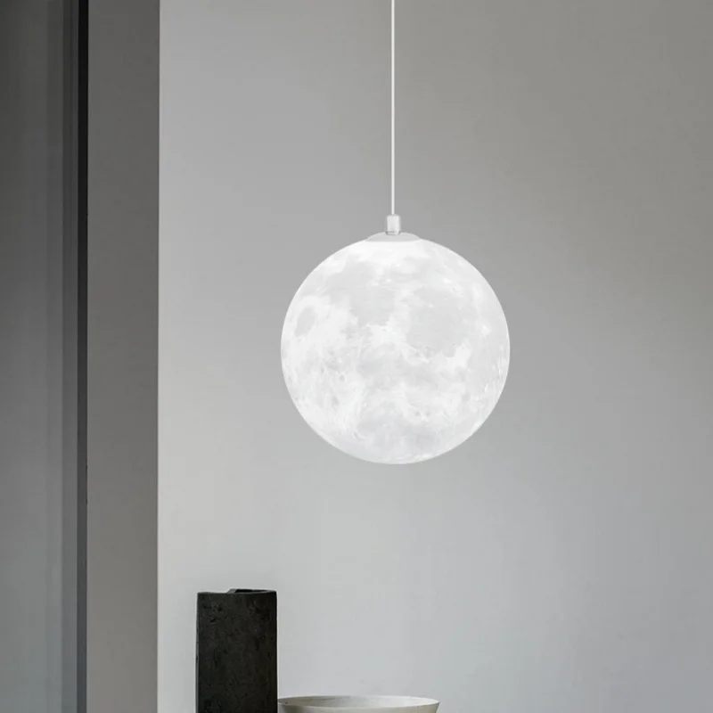 Lustre de sala de jantar, lâmpada de lua, corredor, bar, loja, lâmpadas decorativas, quarto, cabeceira