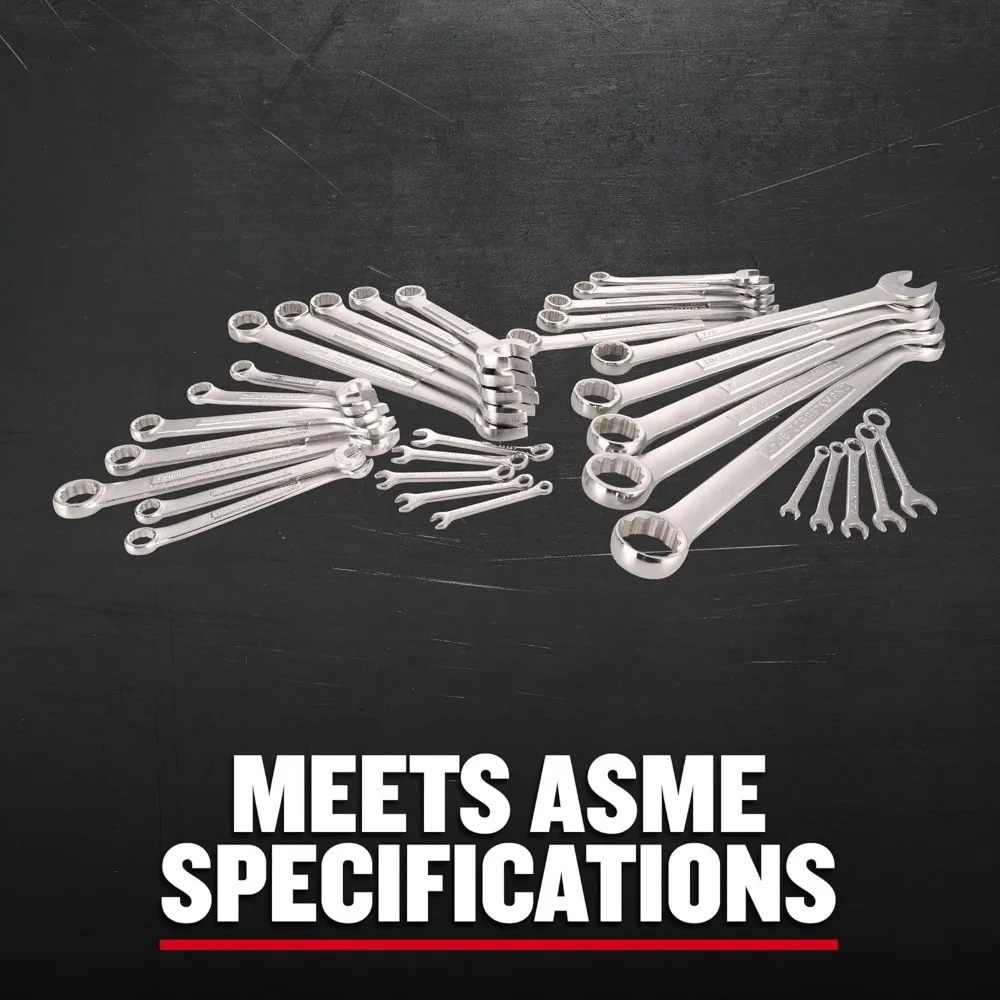 مجموعة مفاتيح ربط SAE ومترية مكونة من 32 قطعة #5