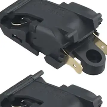 10PCS Electric For Kettle Thermostat Switch Temperature Control 16A 250V Black Replacement Part For Home Appliance Repair Compon