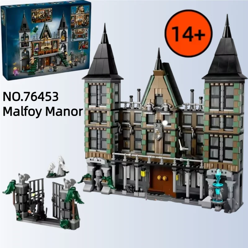 MOC 76453 Malfoy Manor blocs de construction modulaires modèle briques 1601 pièces jouet magique créatif pour enfants adultes cadeau d'anniversaire de noël