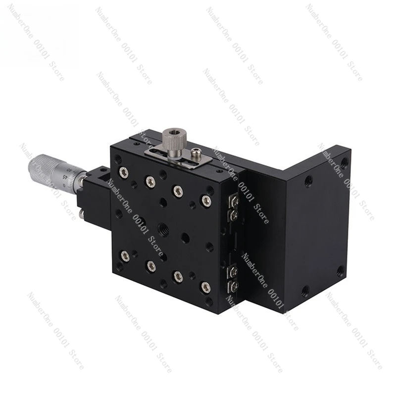 Manual Z-Axis Micro Translation Stage, 1D Precision Lifting Table for Fine Alignment, Laboratory Adjustment Sliding Platform