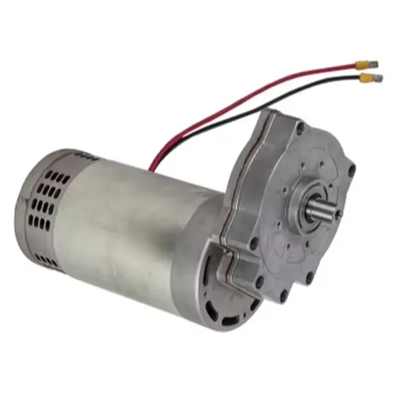 24V 48V DC Electric Tricycle Motor High Torque Worm Gear Brushed Motor 200RPM 500RPM for E Bike Scooter Replacement Parts DC