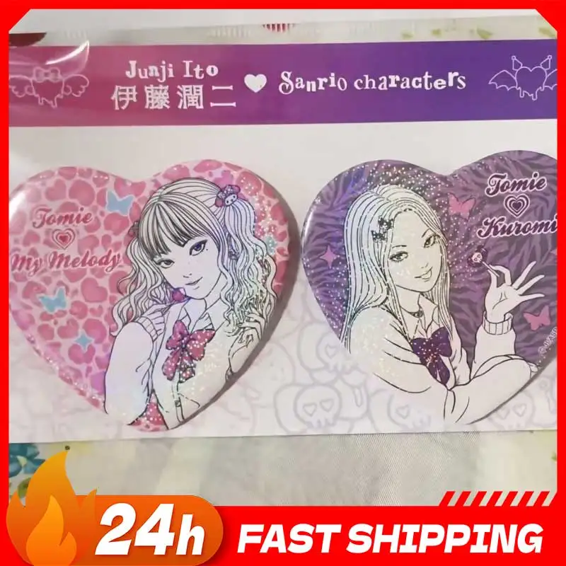 Junji Ito Anime: Figura y Pin de Kawakami Tomie (Rosa y Morado) - Coleccionables, Decoración, Juguetes y Regalos