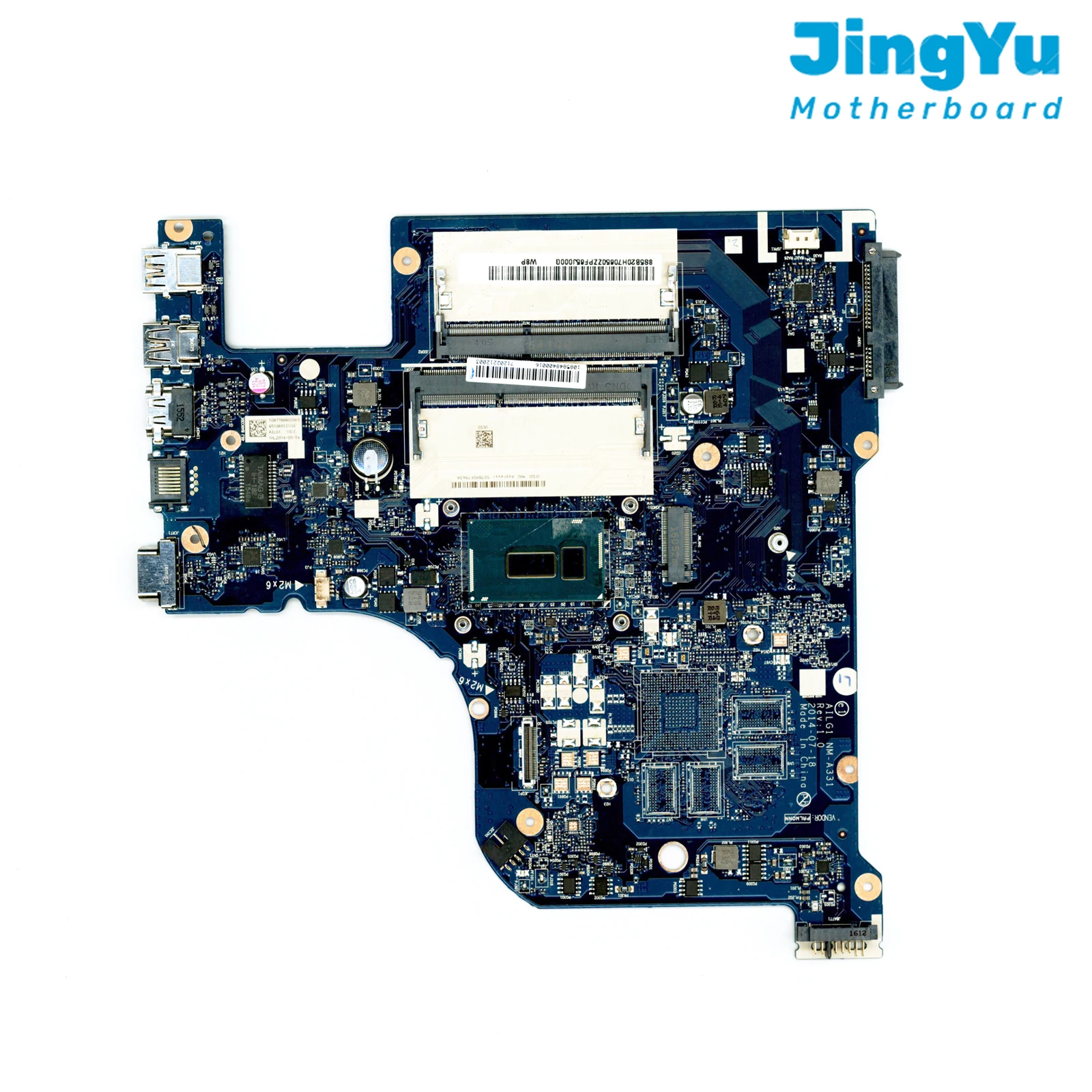 

For Lenovo G70-80 Laptop Motherboard NM-A331 mainboard CPU 3205U FRU 5B20H70650 UMA