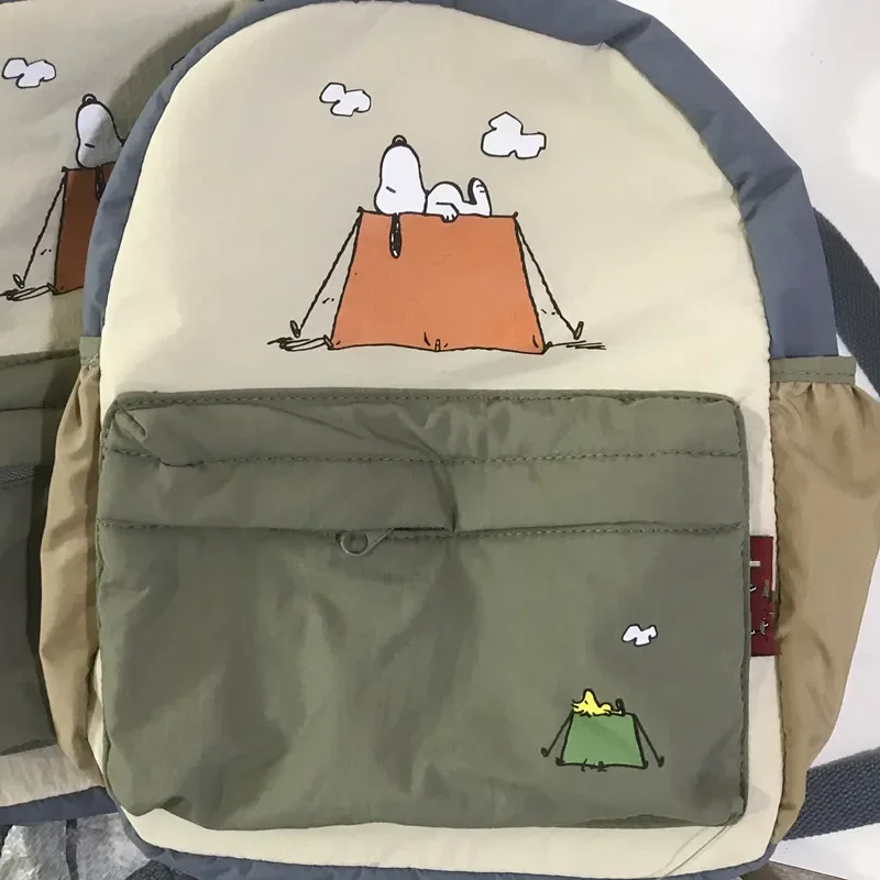 Snoopy Zaino per bambini borsa da scuola per asilo borsa per zaino da cartone animato per ragazza carina