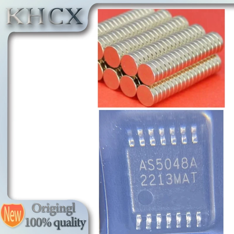 AS5048A-HTSP 1pcs~50pcs/lot New original  AS5048A TSSOP-14 Chips and magnets Free Shipping