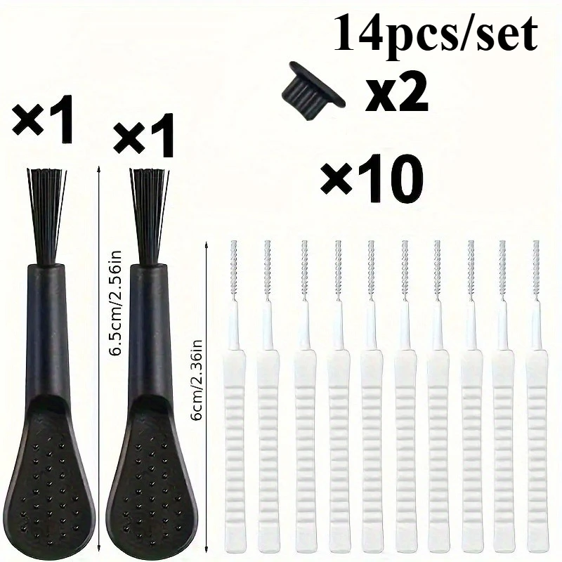 Strumenti di pulizia ultrasottili progettati per vari usi, adatti per porte di ricarica, altoparlanti, telefoni cellulari e soffioni