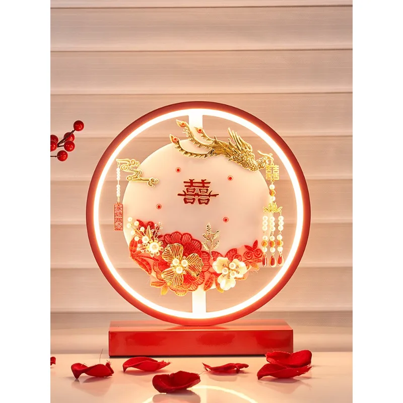 Wedding Desk Lamp, Wedding Room Bedside Lamp, Giving The Newlyweds An Atmosphere, Long-lasting Light, Wedding Gift