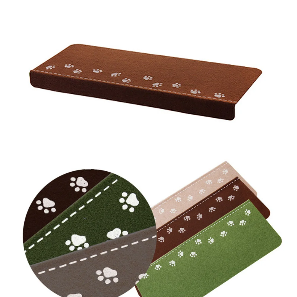 مضيئة درج حصيرة ذاتية اللصق عدم الانزلاق خطوة السجاد للمنزل البيج متوهجة البصمة قابلة لإعادة الاستخدام لصق بناء أداة #6