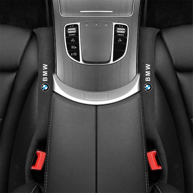 Car Seat Gap Filler Auto Seats Leak Stop Pad Leather Leak Pads Plug Spacer for BMW M Performance E39 E46 E60 E90 E30 E36 E87 F10