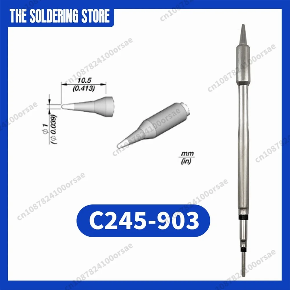 C245 903 Cartridge for JBC SUGON AIFEN A9/A9pro T245 Soldering Handle, жало C245 Tip Replacement Accessory Tool