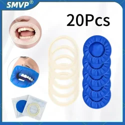 Denspay 10pcs Dental O Shape Mouth Opener Rubber Sterile Mouth Opener Oral Cheek Expanders Retractor Rubber Mouth Opener