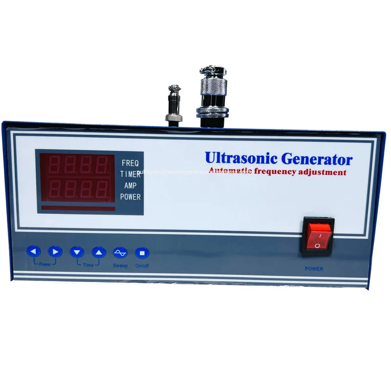 28khz 40khz 2000W Industrial Ultrasonic Bath Generator For Printhead DPF Block Parts Automotive Engine Cleaning Machine