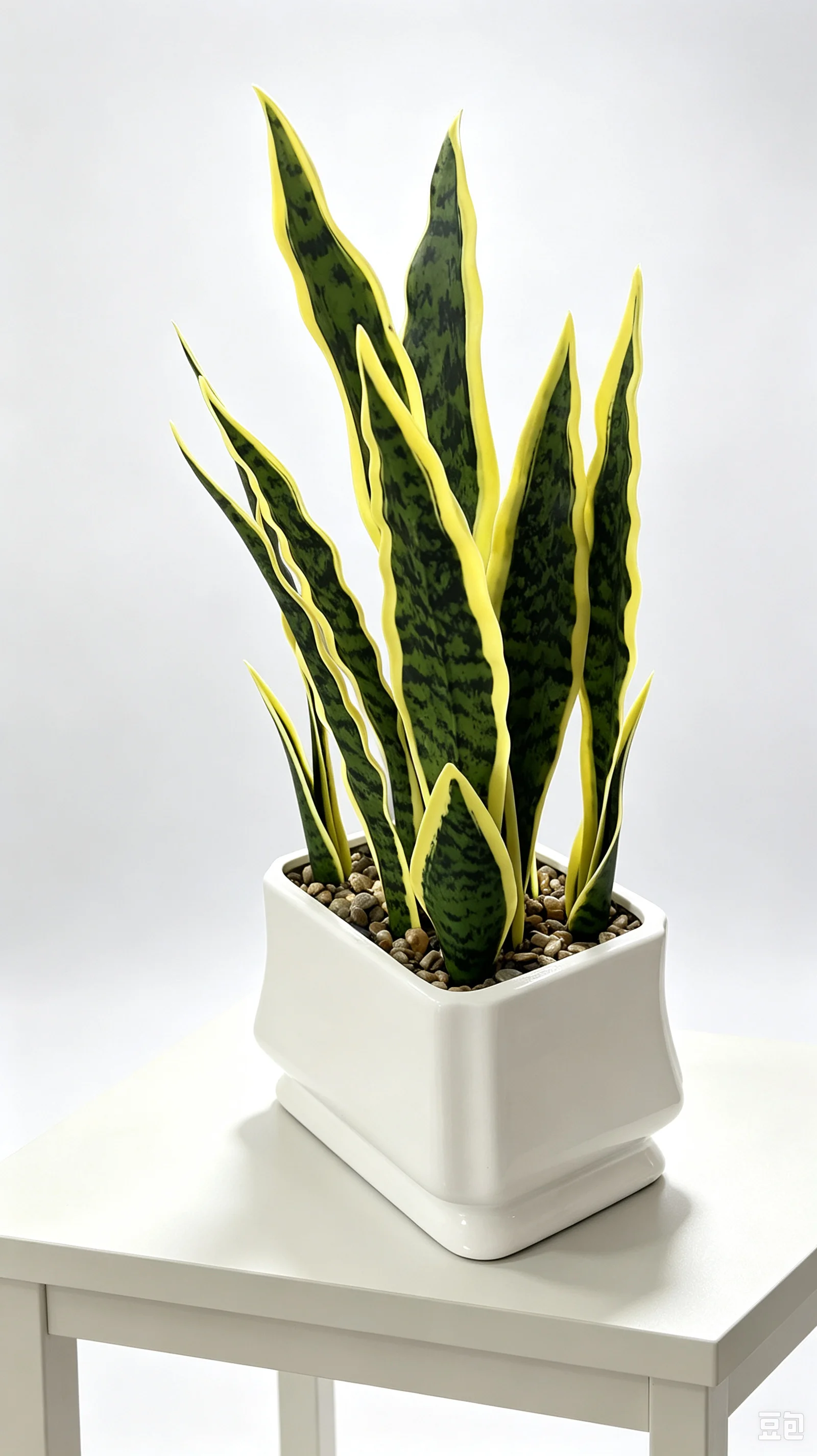 Artificial Sansevieria Plant i - огляд і ціна Snake Plant Ceramic