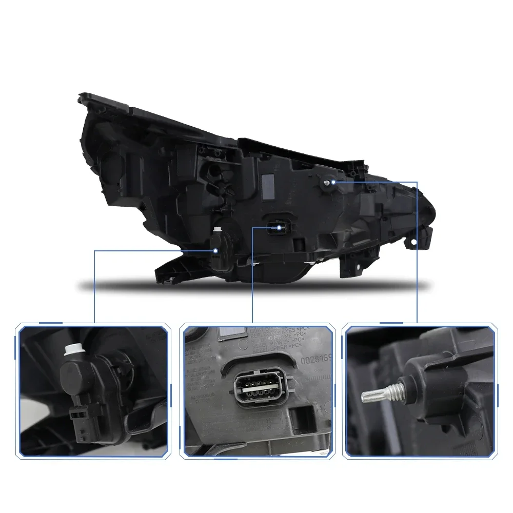 For Renault Clio 5V 2019-2023 Right Left Front Headlight High Quality Waterproof Automobile Spare Parts 260105310 R 260100902 R