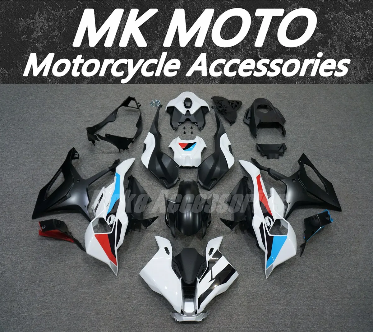 

Moke moto Motorcycle Fairings Kit Fit For S1000RR 2025 Bodywork Set Abs High Quality Injection New Blue White Red