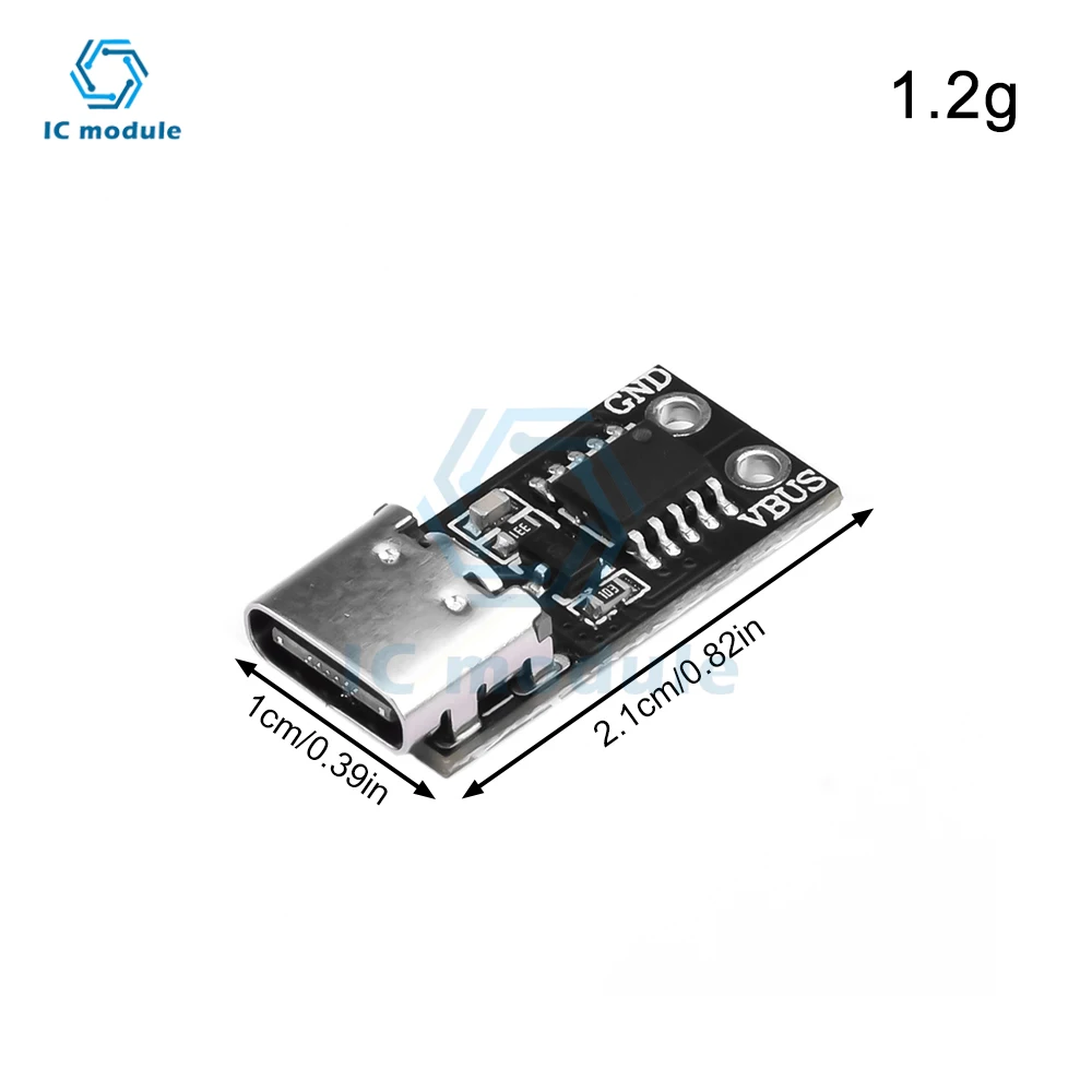 5V 9V 12V 15V 20V adjustable 3A PD/QC multi-protocol decoy fast charging boost module TYPE-C USB interface