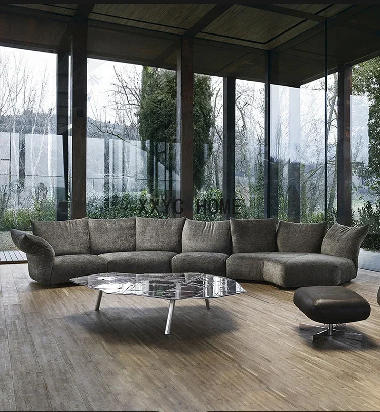 Italian down Fabric Sofa Modern