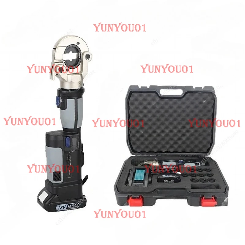 Promotion Cordless Electric Hydraulic Clamp Pz-300 Portable Battery Crimping Tool for Copper Aluminum Cable Terminal 16-300Mm
