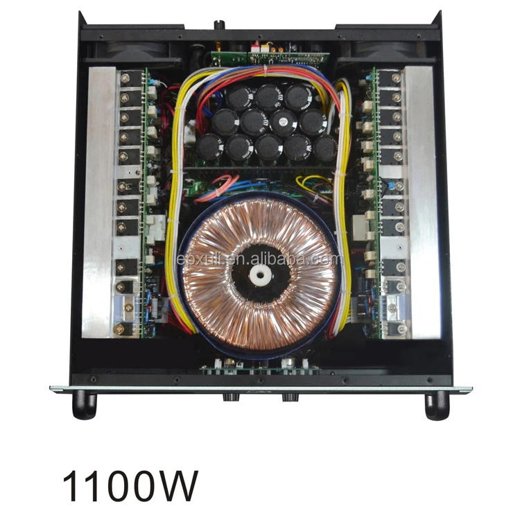 MA-Series Music Amplifier Power Amp 2U/3U 2 Channels 200-1300W Class AB/Class H For Outdoor Stage Conference Concert Church