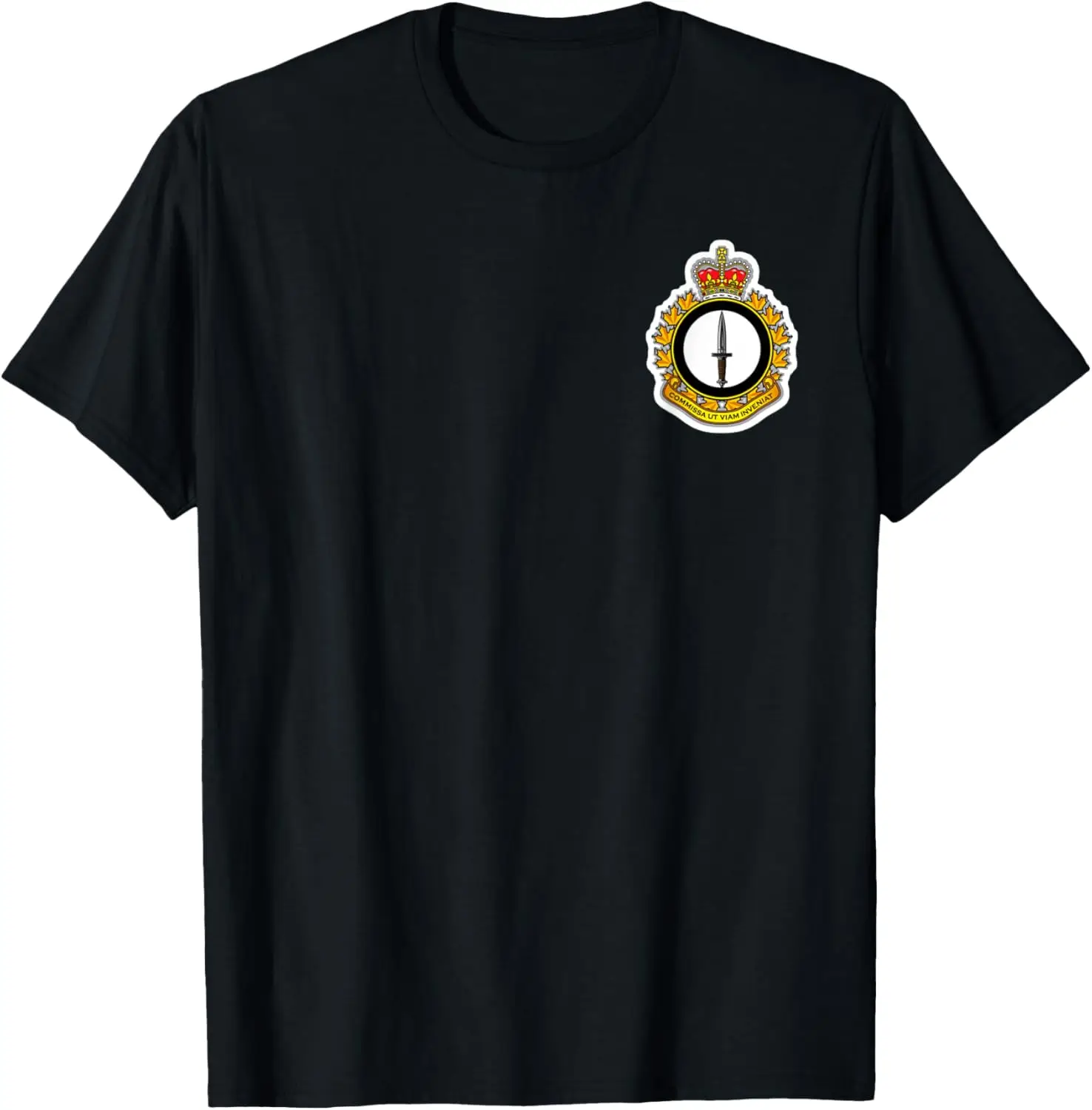 Canadian Special Operations Forces Branch Military Tactical T-Shirt Short Sleeve Casual 100% Cotton Shirt