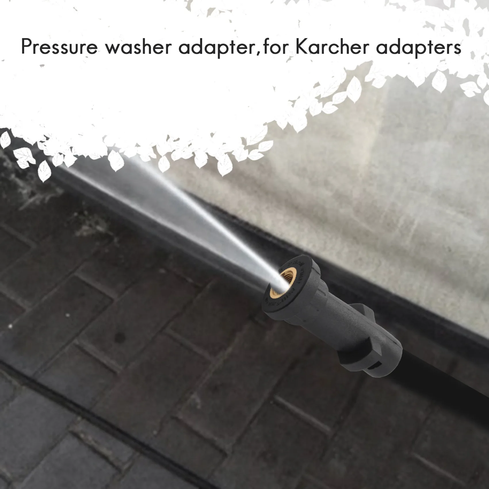 Automotive High Pressure Cleaning-Gun Foam Nozzle Quick Adapter For Karcher K K2 K3 K4 K5 K6