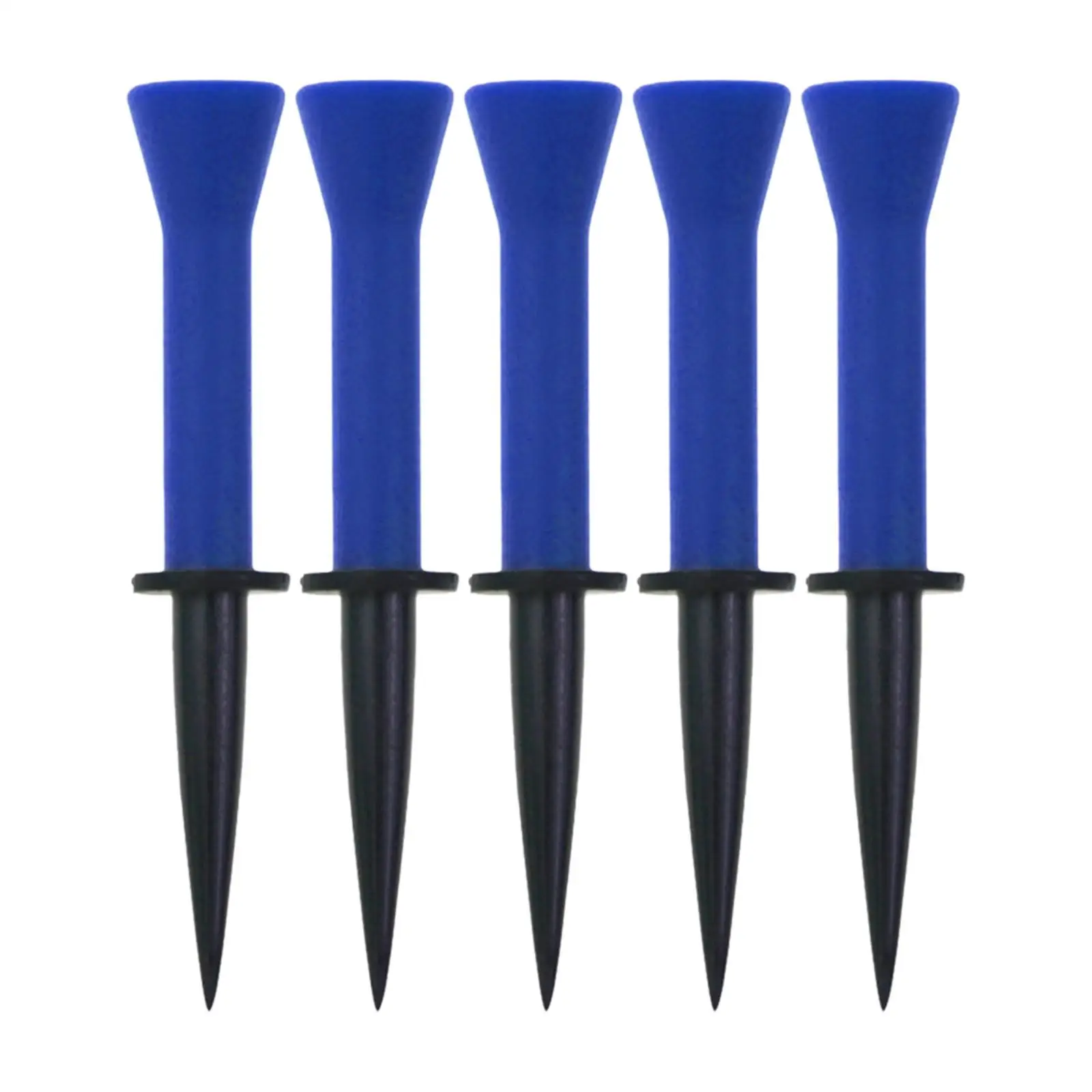 5 pezzi di magliette da Golf in gomma Step up Golf Tees Golf Tees supporto per palline da Golf per sport all'aria aperta