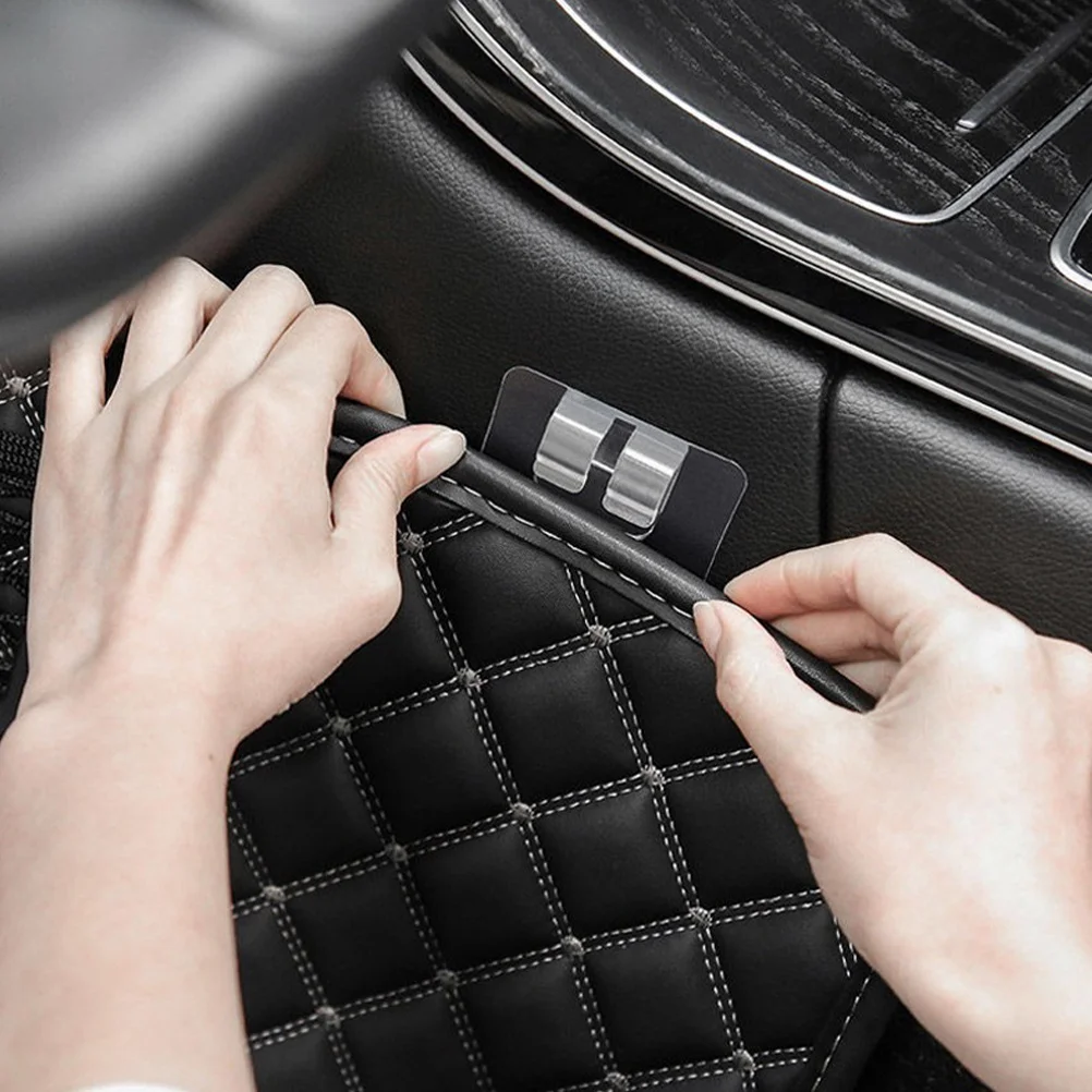 

30Pcs Transparent PVC Anti Slip Car Floor Mat Carpet Clips Easy Install No Trace Removal Mat Carpet Holder Grip