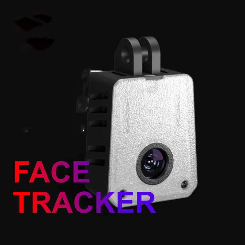 VRChat Face Tracker sans fil/filaire, caméra IR ultralégère 16 g, impression 3D pour la capture de mouvement faciale VR