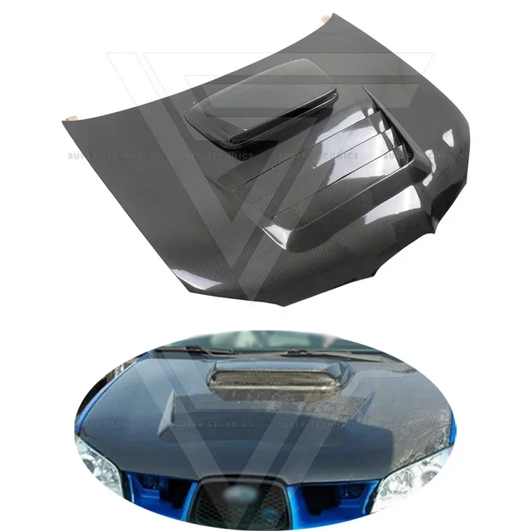 

V-F-Style Carbon Fiber Engine Cover Body Kit Hood For 2006-2007 Subaru Impreza 9 GDC