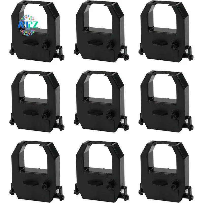 A42Z-9Pack Time Clocks Ribbon For Amano PIX 10/15/20/21/25/35/28/55/75/95/200/3000/4000, TCX 11/21/22/35/45/85/88/90