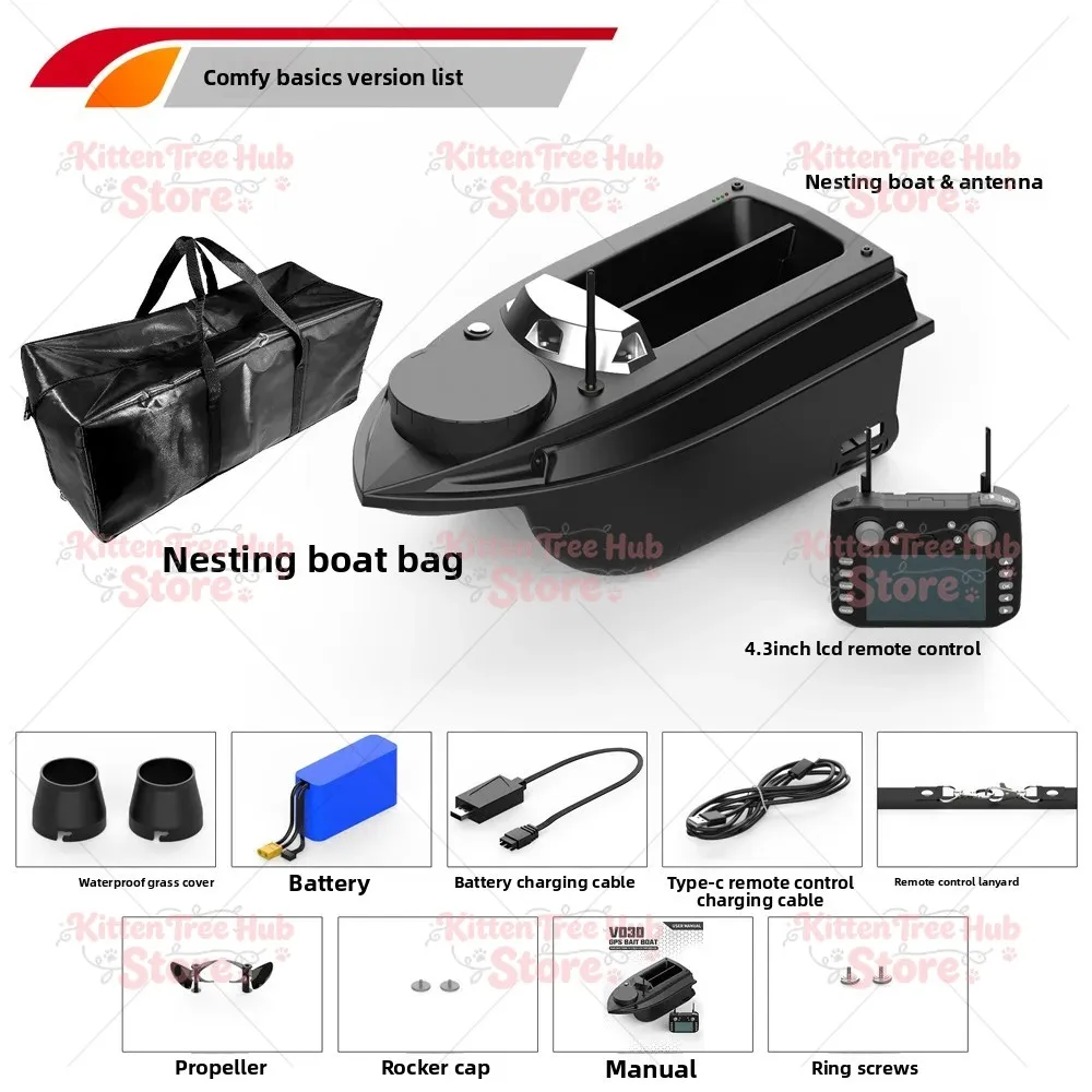 Points Bait Boat lbs Loading Support Automatic