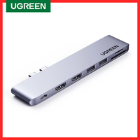 UGREEN USB HUB C HUB HDMI Adapter USB C to USB 3.0 Dock for MacBook Pro Air 2022 Accessories USB-C Type C 3.1 Splitter USB C HUB