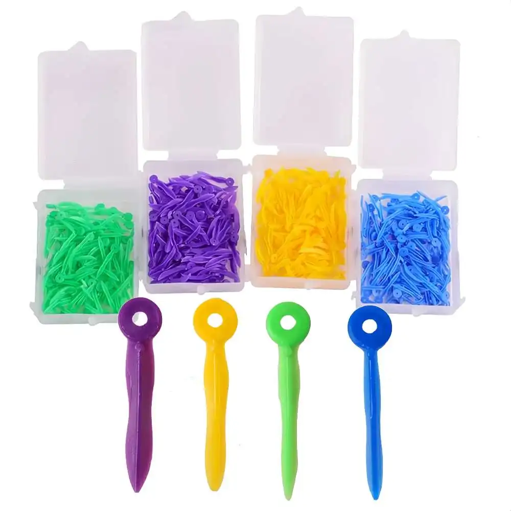 

Dental Wedge Tooth Gap Wedge with Holes Disposable Fixing Plastic Wedge Medical Grade Oral Care Accessories for Dentist Clinic
