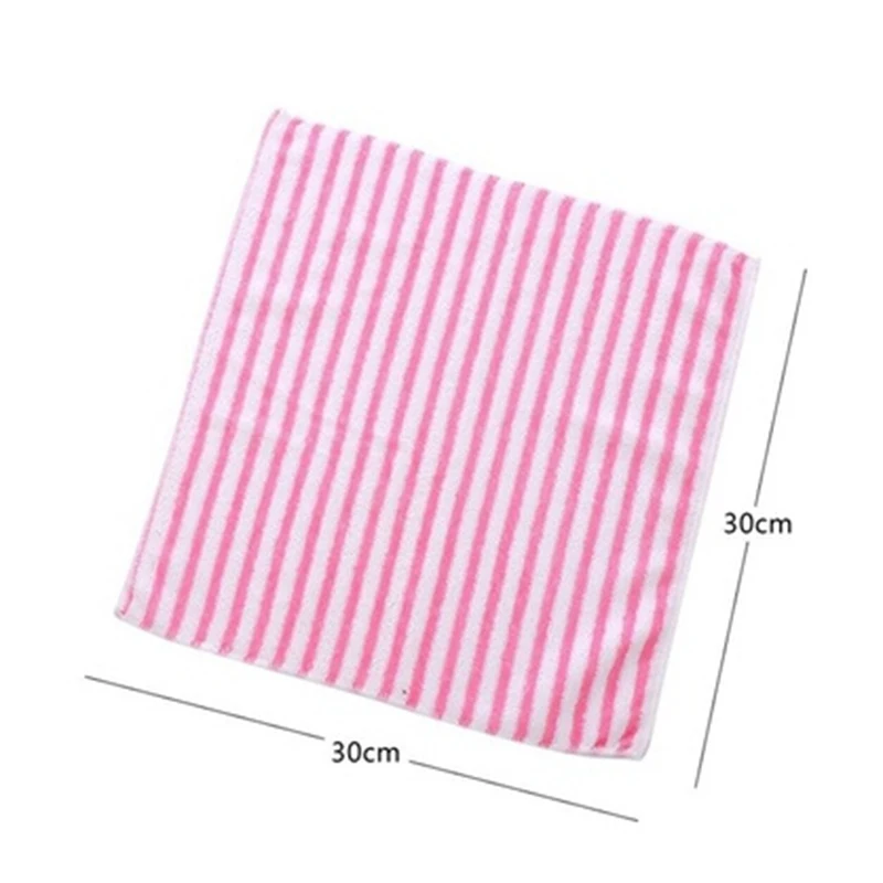 5pcs Microfiber Anti-grease Color Dish Cloth Fiber Washing Towel Kitchen Cleaning Wiping Rags Towel Pano De Prato