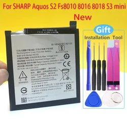 In Stock 2930mAh HE332 Battery For Sharp S2 fs8010 Aquos S2 FS8018 S3 Mini S3mini Repair Replacement + Tracking Number