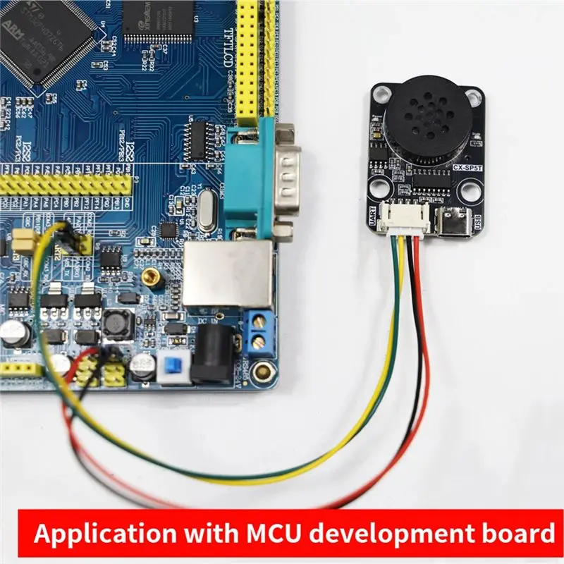 DT39 MP3 Voice Playback Module UART Serial Port Control Intelligent Voice Broadcast Module for Smart Home Robot