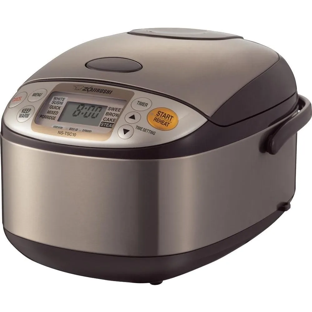 NS-TSC10 5-1/2-Cup (Uncooked) Micom Rice Cooker and Warmer, 1.0-Liter