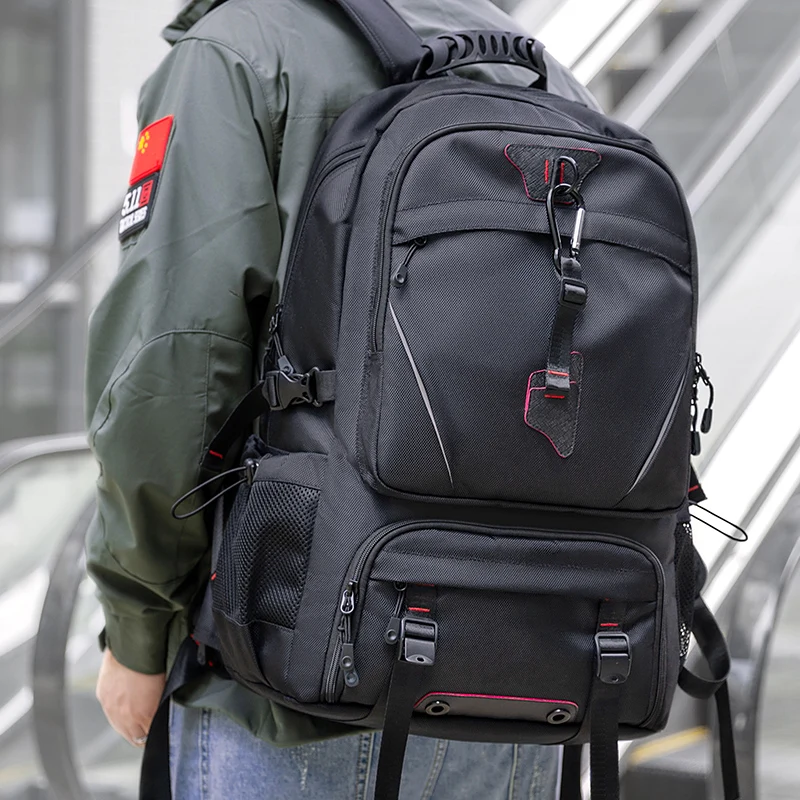 Large Capacity Business Backpack For Men Traveling Bag 17.3 inch Notebook Laptop Bags Fashion Oxford With Shoe Compartment