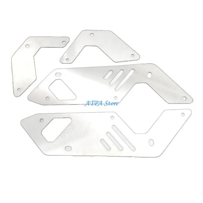 

U13C Motorbike Footrest Foot Board Pedal Pegs Footboard Steps Metal for ADV160