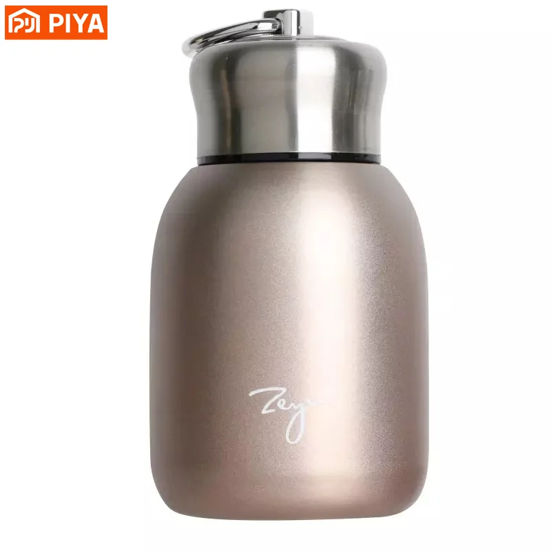 280ml Thermos Water Bottle Portable Stainless Steel Mug Thermal Insulation Cup Thermal Water Bottle Tea Tumbler Vacuum Flask