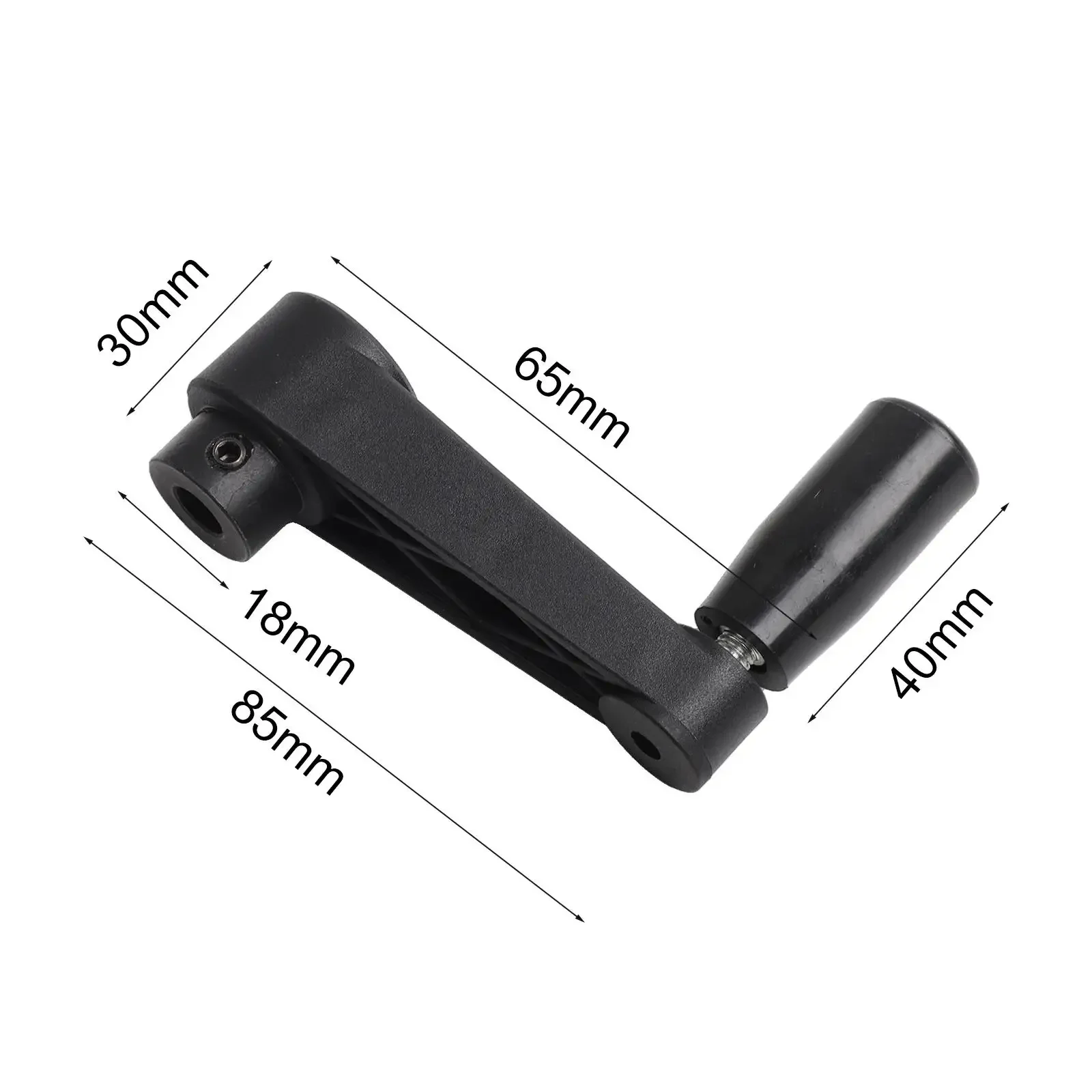 Hand Crank Handle For Generators 816mm Round Hole Design Comfortable Grip Made From Reinforced Materials For Longevity