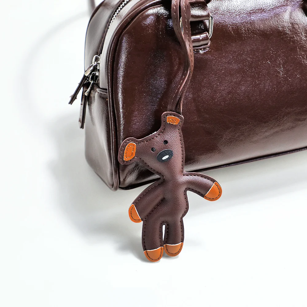 

Подвесной веревочный брелок в форме медведя, подвески, милая сумка из искусственной кожи, женская сумка, подвески, автомобильные подвески, брелок для ключей, сумка, украшения, брелок с мультяшным медведем